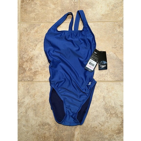 Speedo Other - Speedo Women's ProLt Super Proback Solid Blue One Piece Swimsuit Size 6/32 NWT